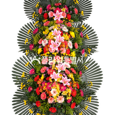 3단축하화환A