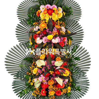 3단축하화환K