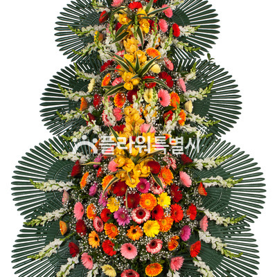 3단축하화환(특대)A