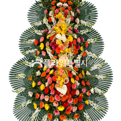 3단축하화환(특대)B