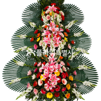 3단축하화환(특)I