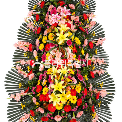 3단축하화환(특대)E