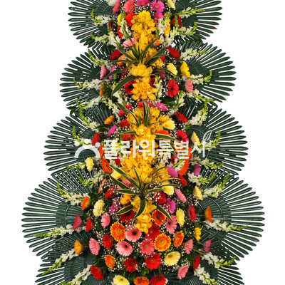 4단축하화환A