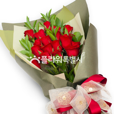 빨간장미꽃다발