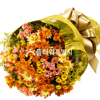 소국꽃다발