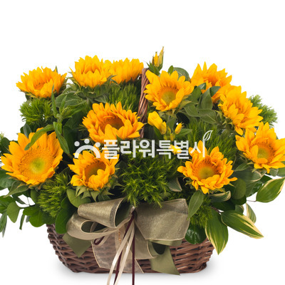 해바라기바구니(소)