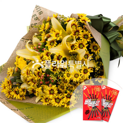 국화백합(빼빼로)