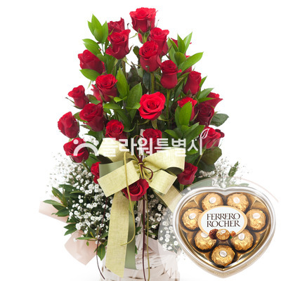 사랑의화살+초콜릿