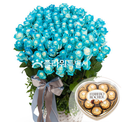하늘사랑-100송이-2(초콜렛포함)★예약배송상품★