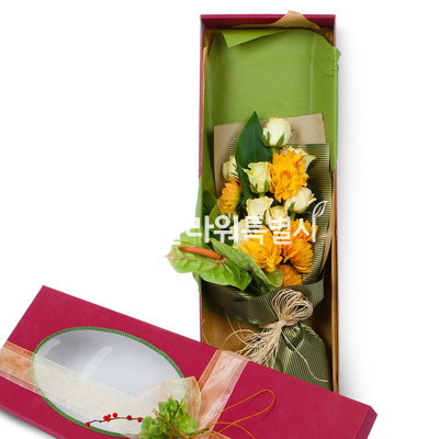 꽃다발상자