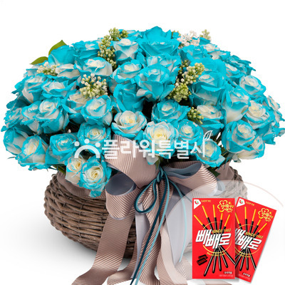 빼빼로꽃바구니(8)