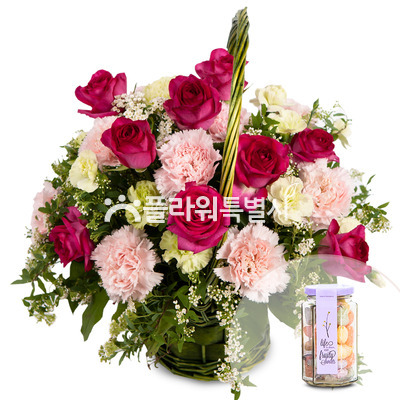 화이트데이 특선바구니(사탕,초코렛 별도구매)