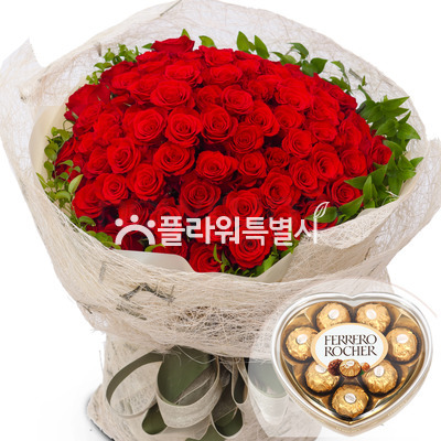 내사랑을담아(100송이)-1(초콜렛포함)
