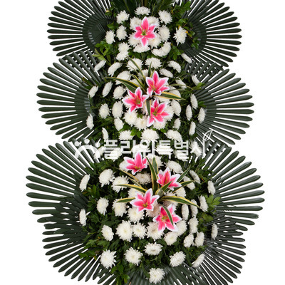 3단근조화환Y