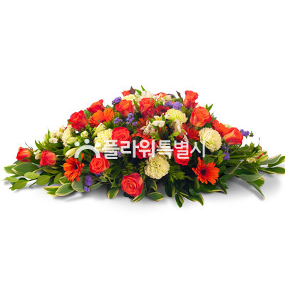 장미꽃사방화